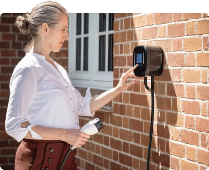 Ohme home pro home ev charging in action